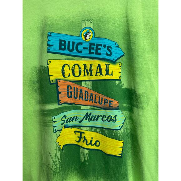 Buc-ee's Hill Country Texas River Tour Tee Size Large - Picture 1 of 5